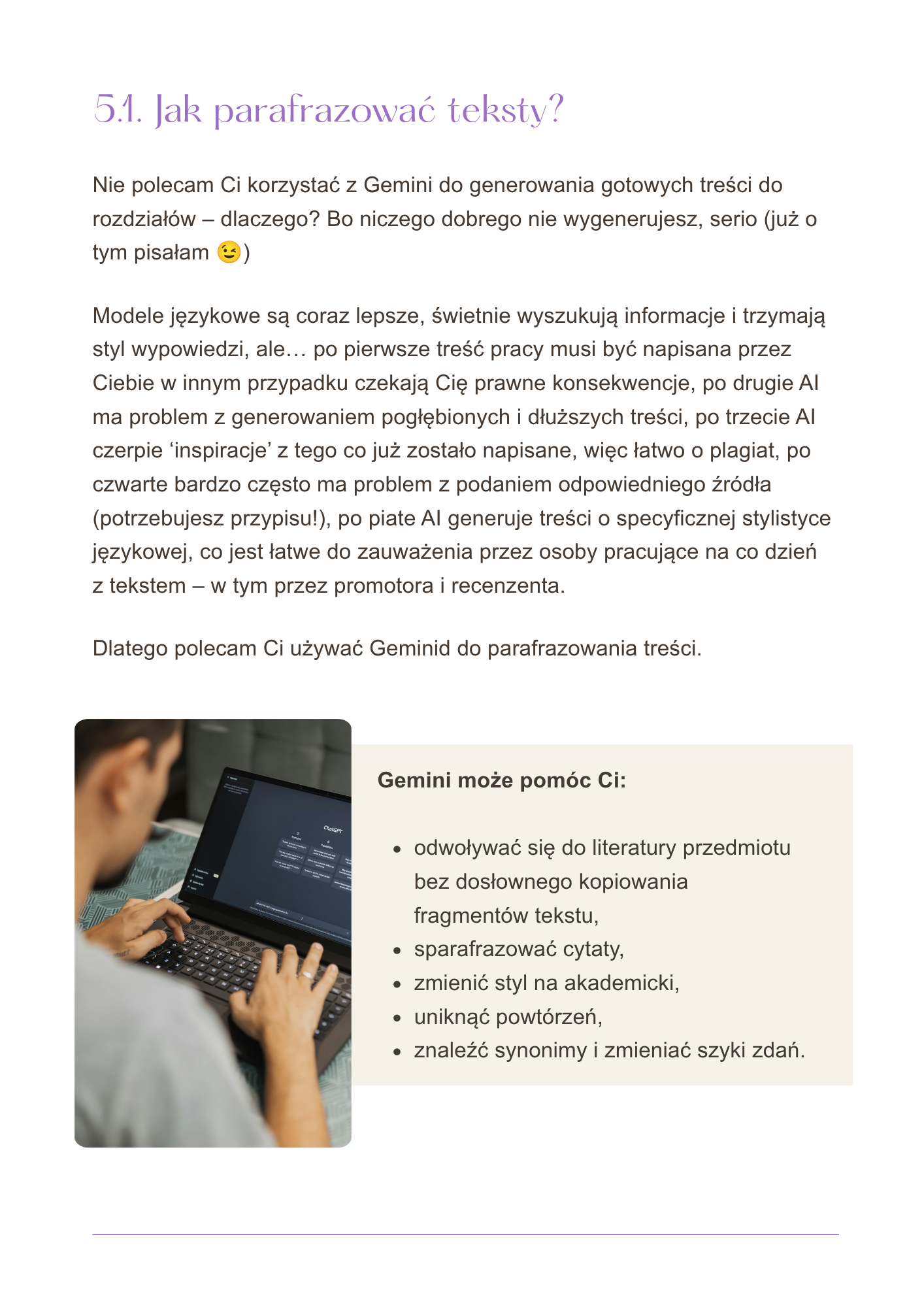 Gemini do pracy dyplomowej – praktyczny e-book dla studentów - obrazek 4