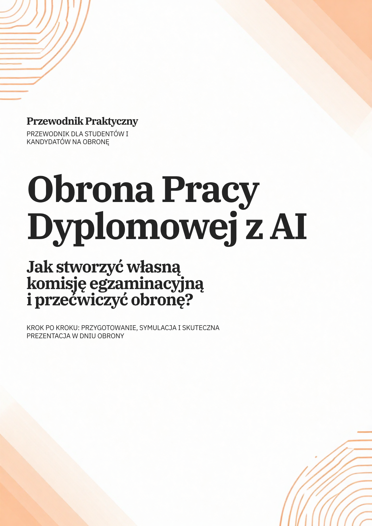 przygotowanie się do obrony pracy z AI, pisanie pracy, pomoc w pisaniu pracy