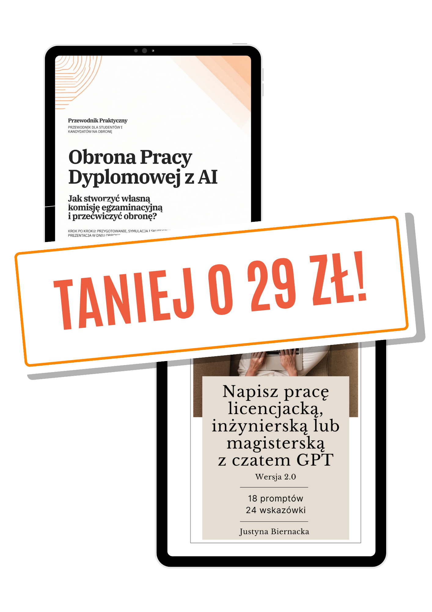 Zestaw: pisanie pracy z ChatemGPT oraz jak przygotować się do obrony z AI?
