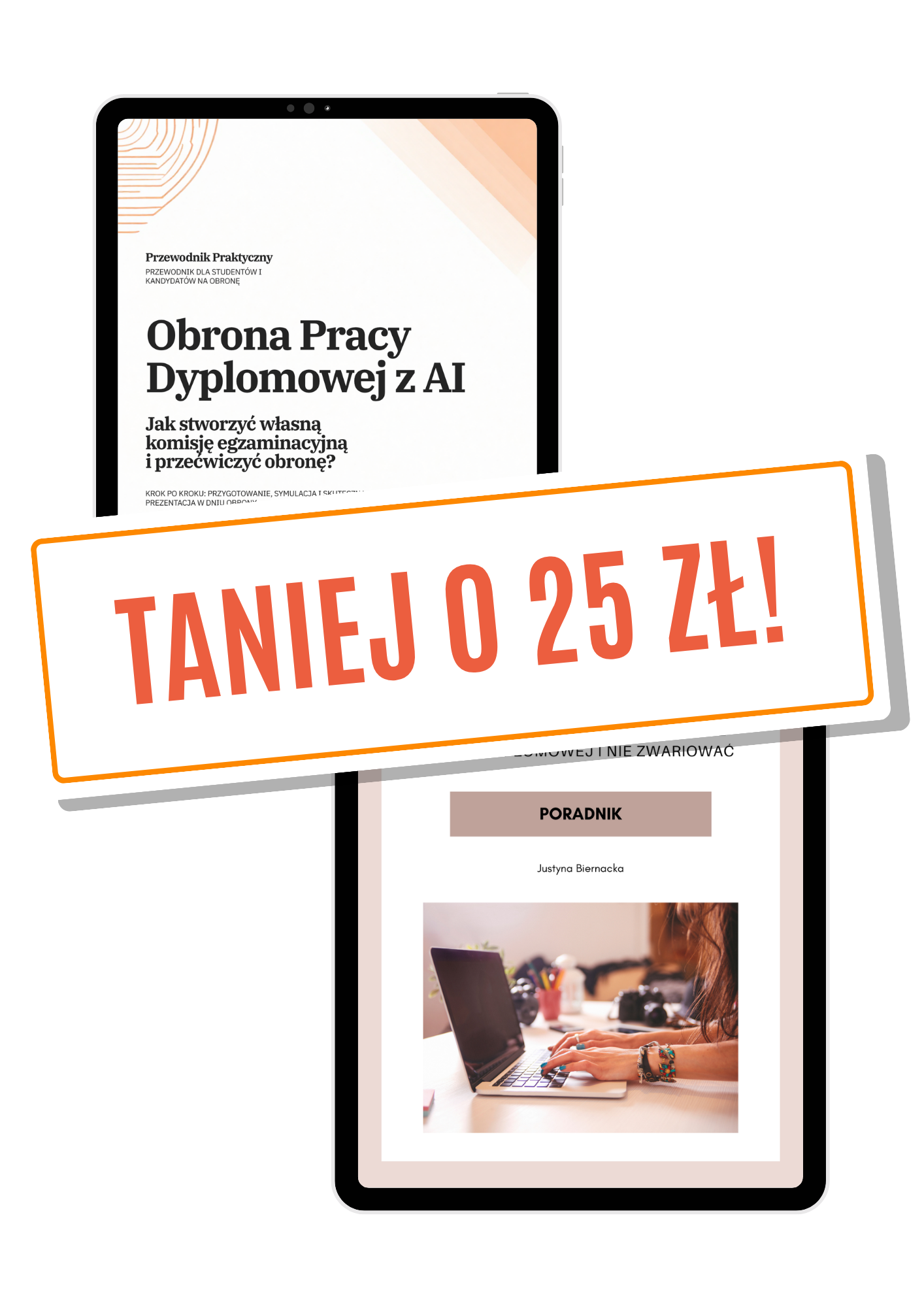 zESTAW: LIFEHACKI DYPLOMOWE I PRZEĆWICZ OBRONĘ Z AI