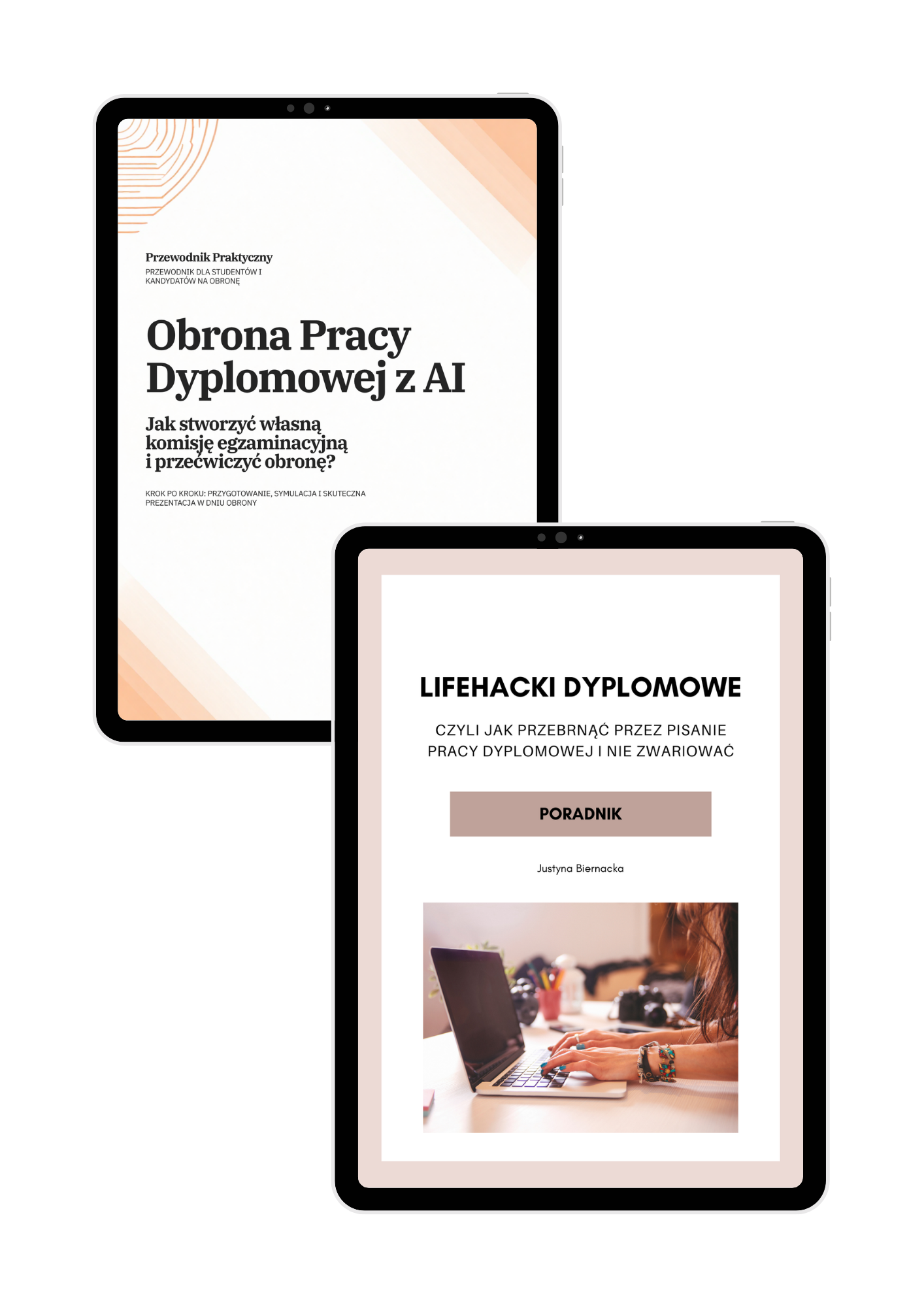 zESTAW: LIFEHACKI DYPLOMOWE I PRZEĆWICZ OBRONĘ Z AI